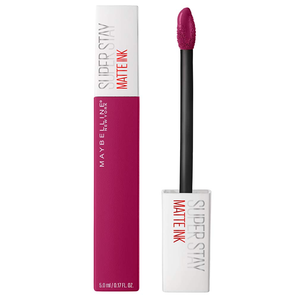 Maybelline New York Super Stay Matte Ink Liquid Lipstick, 50 Voyager, 5ml and Maybelline New York Super Stay Matte Ink Liquid Lipstick, 120 Artist, 5g