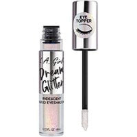 L.A Girl Dream Glitter Liquid Eyeshadow, Highly Pigmented, Non-Transfer, Insta Dry, Long Wearing, Shimmery Finish - Iridescent Dream (Silver) - 4ml