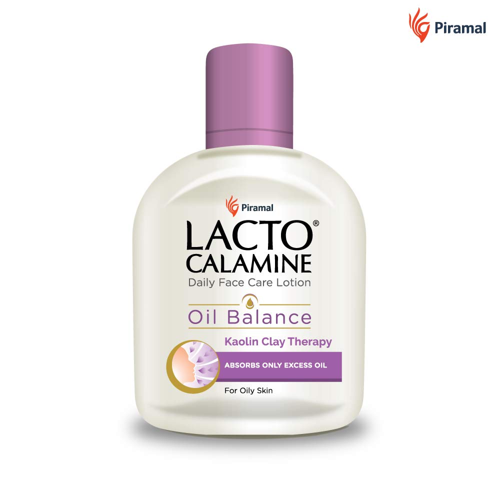 Lacto Calamine Face Lotion for Oil Balance - Oily Skin - 120 ml and Lacto Calamine Sunshield Matte Look Sunscreen SPF50 PA+++ for Oily or Acne prone skin