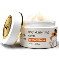 Nourish Mantra Urban Raja Daily Moisturizing Cream | Face Moisturizer for Dry Skin & Pore Minimizing | Enriched with Hyaluronic Acid & Niacinamide | Suits All Skin Types | For Men | 50 ml