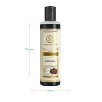 Khadi Natural Rosemary Essential Oil, 15ml & Shikakai Shampoo, 210ml for Hair Growth, Dandruff Control, Natural Hair Cleanser