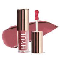 HYUE HydraMatte™ Liquid Lipstick | 2.2ml | Mauve-licious Soft-Matte Long-Wear | Intense Color | With Jojoba, Almond & Gooseberry Extracts | Travel-Friendly | Precision Tip | 12 Bold Shades
