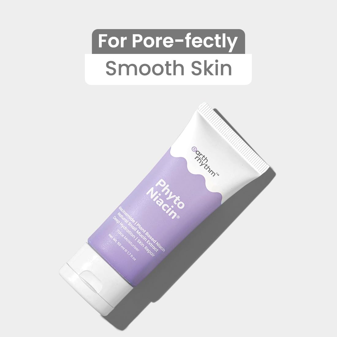 Earth Rhythm Phyto Niacin Skin Repair Moisturizer With Niacinamide for Long Lasting Hydration | Repairs Damaged Skin, Fades Acne Scars for Dry & Normal Skin - 50ml