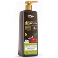 WOW Skin Science Apple Cider Vinegar Shampoo - 1L | Mild Anti-Dandruff Shampoo For Daily Use | Suitable For Men & Women | Balances PH Level | Contains No Sulphates, Parabens or Harmful Chemicals