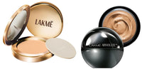 Lakmé 9 to 5 Flawless Matte Complexion Compact Powder, Melon, 8g & Absolute Skin Natural Mousse, Rose Fair 02, 25g For All Skin Type