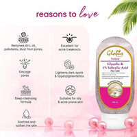 Globus Remedies Pimple Clear Face Wash with Glycolic & 1% Salicylic Acid - 100 ml (Pack of 3)