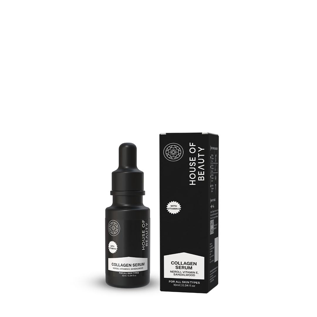 House of Beauty Collagen Serum for Diminishing Signs of ageing, Wrinkles and Help boost the good fat of the face 10ml