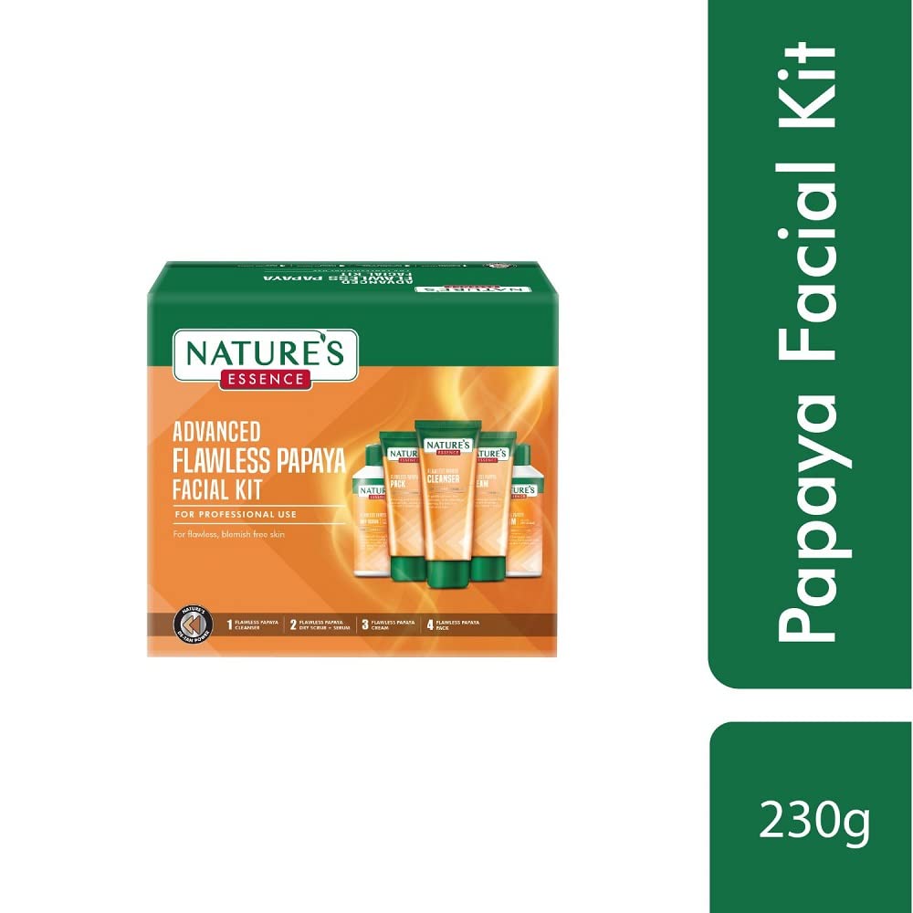 Nature's Essence Advanced Flawless Papaya Facial Kit, 280g