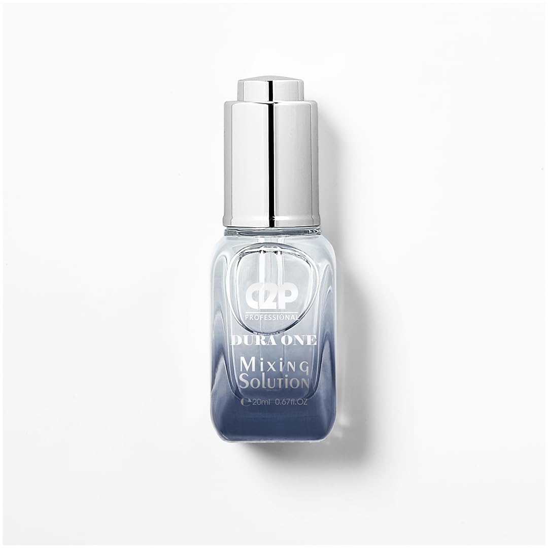 C2P Pro Duraone Makeup Fixer Mixing Liquid Solution 20ml | Fix Broken Makeup & Revive Dried Eyeliner, Mascara, Foundation & Concealer | Restore & Extend Life of Old Makeup Products