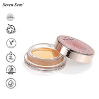 Seven Seas Mousse Foundation & Concealer - Lightweight, Full Coverage Matte Finish with SPF - Long Lasting Foundation for Face Makeup (Natural Beige)