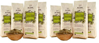 Nat Habit Henna Paste, Pre-Soaked in Black Tea and Herbs, 100% Natural Rajasthani Henna - (Pack of 8 x 220g)