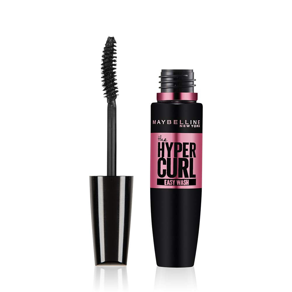Maybelline New York Fit Me Concealer,25 Medium, 6.8ml & Maybelline New York Hypercurl Mascara Washable, Black, 9.2ml