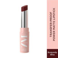 ZM Transfer-Proof Power Matte Bullet Lipstick, Vegan, 3.2 g (Mysterious Plum)