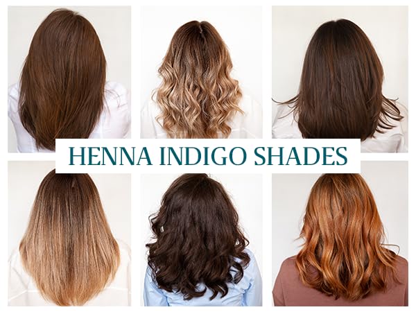 Ashpveda Organic Hair Color Henna & Indigo Powder Combo | 100% Organic Plant-Based, Sun Dried, Triple Refined | Natural Grey Hair Coverage | Premium Hair Color for Women and Men (100gm +100gm)