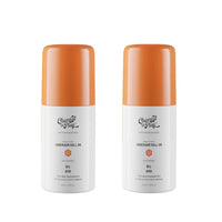 Chemist at Play UnderArm Roll-On with 5% Lactic Acid & 1% Mandelic Acid | Prevents Odour, Brightens Skin & Exfoliates Underarm | Peach Fragrance | Alcohol & Aluminium Free | 40ml (Pack of 2)