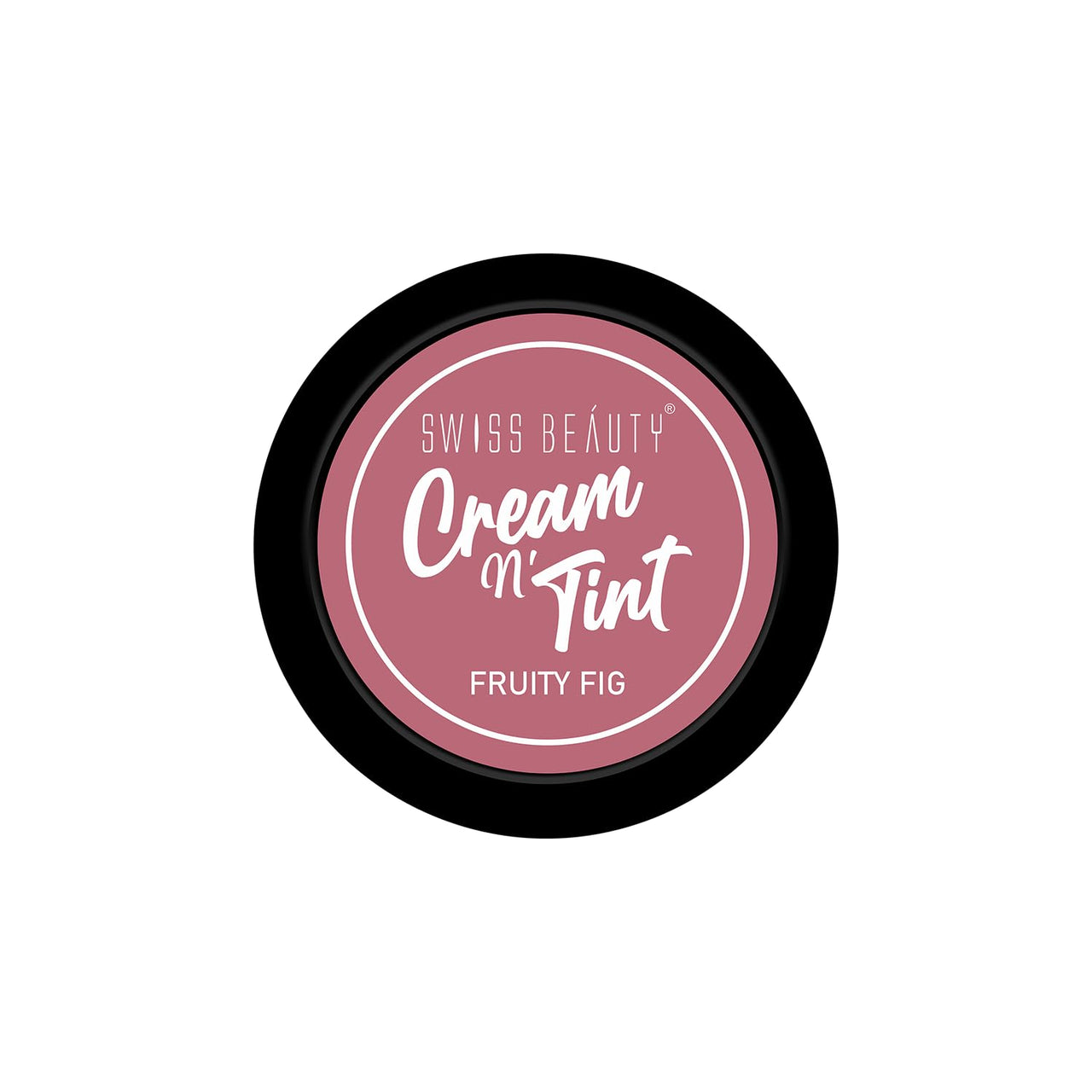 Swiss Beauty 3-in-1 Cream N'Tint for Lips,eyes and cheeks| Long lasting and easily blendable | With Jojoba oil and Glycerine | Shade - Fruity Fig, 8Gm|