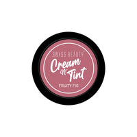 Swiss Beauty 3-in-1 Cream N'Tint for Lips,eyes and cheeks| Long lasting and easily blendable | With Jojoba oil and Glycerine | Shade - Fruity Fig, 8Gm|
