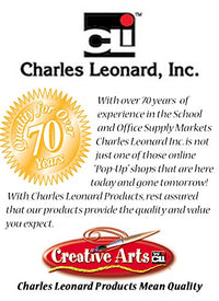 Charles Leonard Dry Erase Lapboard, 9 x 12 Inches, Masonite, One Sided, Lined White, 1 Each (35115)