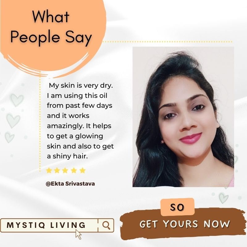 Mystiq Living Virgin Coconut Oil (From Coconut Milk) - 200 ML│For Hair, Skin & Baby Massage | Cold Pressed, 100% Pure & Natural