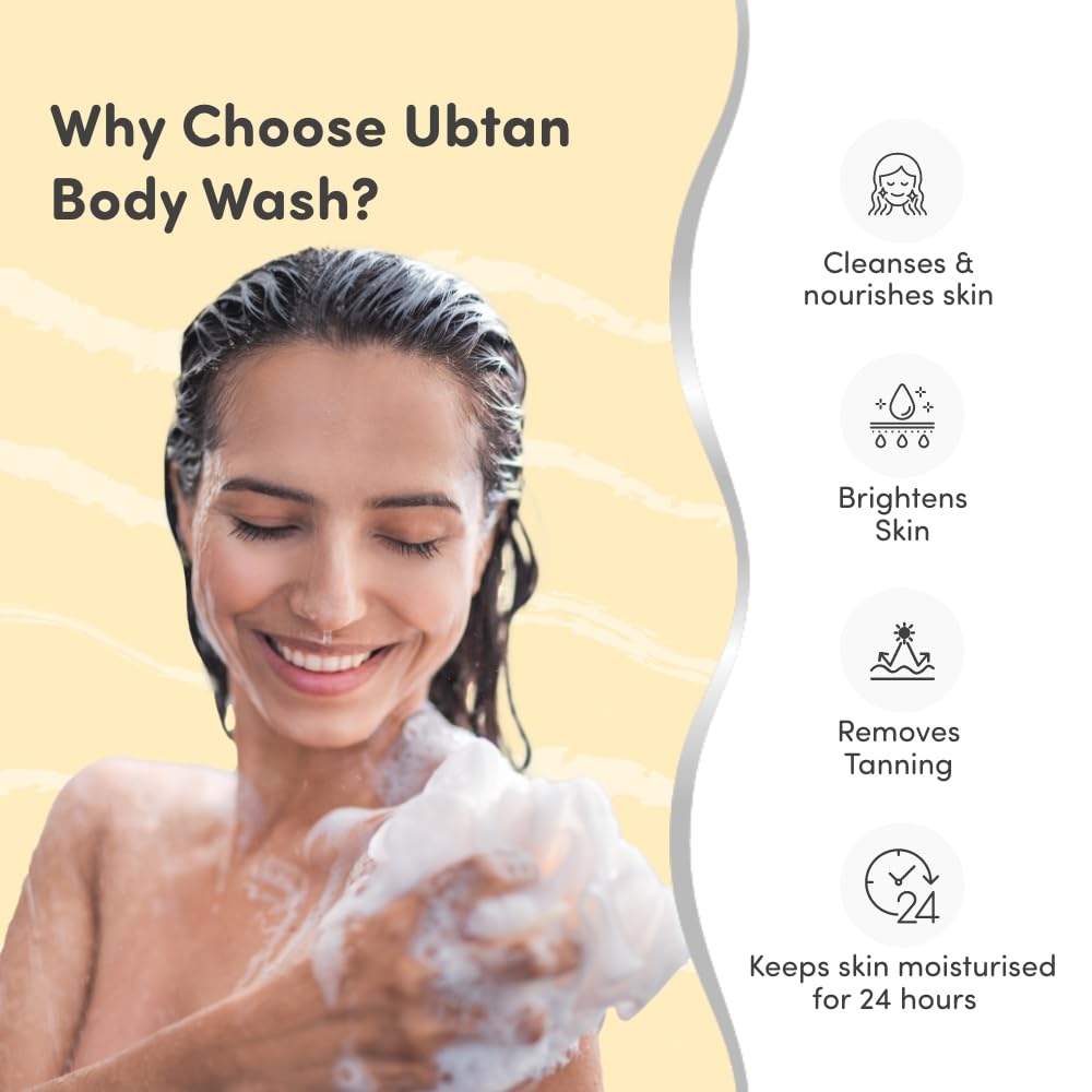 Mylo Veda Ubtan Body Lotion-275ml for Glowing Skin with the Goodness of Nalpamaradi Oil, Turmeric, Cocoa Butter & Shea Butter, Free from Parabens, Sulfates, Phthalates, Mineral Oil for All Skin Types