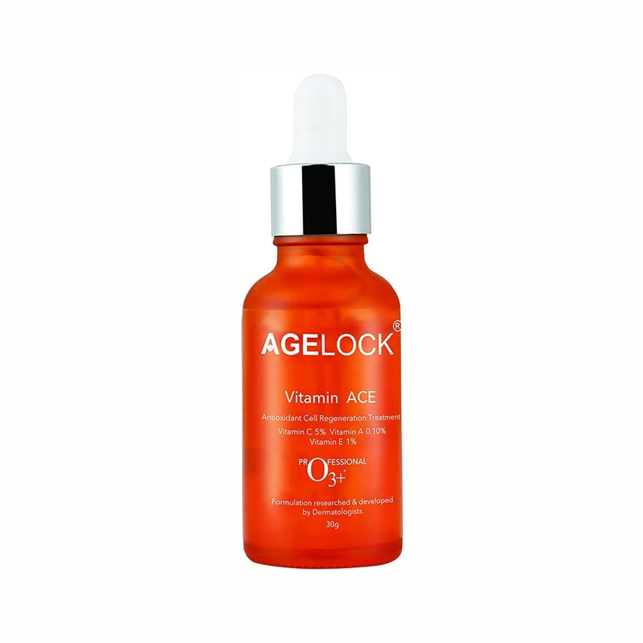 O3+ Agelock Brightening Booster Vitamin ACE Antioxidant Face Toner for Detanning, Fine Lines, Wrinkle Removal & Bright Skin, 30g
