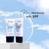 Million Colors Illuminating Strobe Cream for Face | Gold Strobe Cream + Primer + Face Highlighter | Hydrating Makeup Base with SPF |Infused With Niacinamide, Hyaluronic Acid, Jojoba Oil & Shea Butter for Radiant Skin 30ml