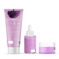 The Plant Fix Plix Jamun Cleanser & 2% Salicylic Acid Serum With Smoothie Moisturizer Combo l Detoxifies The Skin l Reduces Active Acne l Fades Blemishes l All Skin Types