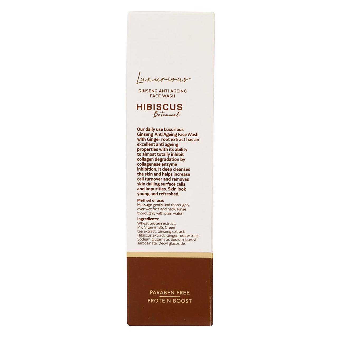 Jovees Herbal Luxurious Ginseng Anti Ageing Face Wash with Ginger Root & Aloe Vera Extract | For Brightening Skin | Improves Skin Texture 200ml