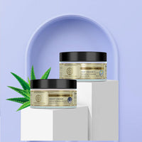 Khadi Natural Herbal Combo Of Day Cream And Night Cream|Fades spot and blemishes|Create moisture barrier|Suitable for all skin types| Combo Pack (50Gm each)