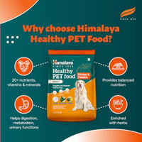 Himalaya Healthy Pet Food | Chicken & Pumpkin Flavor | For Healthy Appetite & Shiny coat | 100% Complete & Balanced Food for Adult Dogs | 1.2 kg Pack