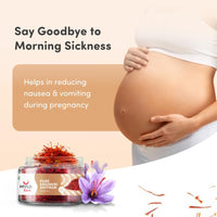 Mylo Pure Saffron for Pregnant Women (Kesar) - 1g | Improves Digestion | Reduces Pain & Cramps | Improves Sleep | Clinically Tested