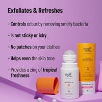 Chemist At Play 1% Salicylic Acid Exfoliating Body Wash 236ml and Chemist at Play UnderArm Roll-On with 5% AHA, Lactic Acid & 1% Mandelic Acid - 40ml