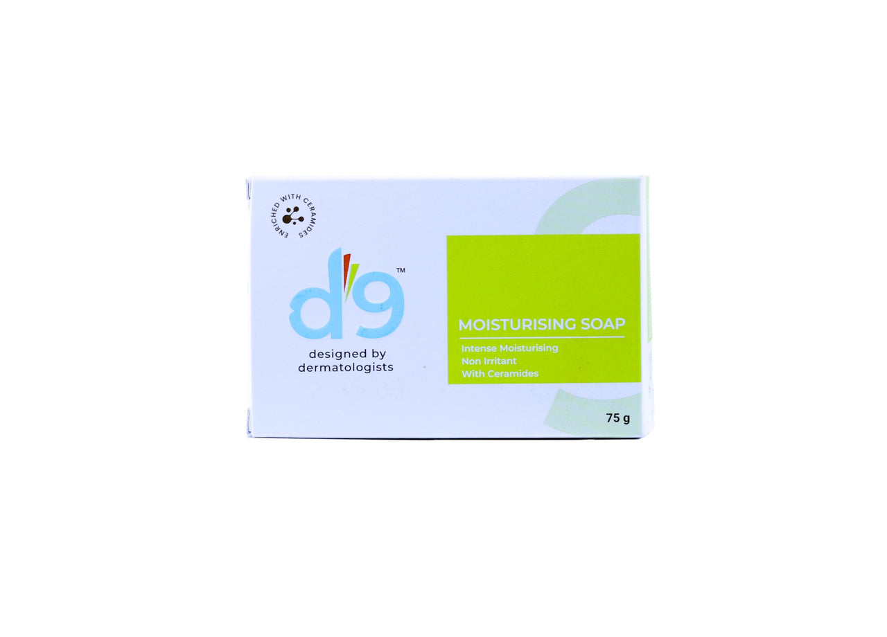 D9 Intense Moisturizing Bath Soap Bar for Face & Body|All Skin Types | with Goodness of Shea Butter|Gentle Hydrating Soothing Skincare & Non Irritant |Skin Protecting Ceramides | Unisex -75gm