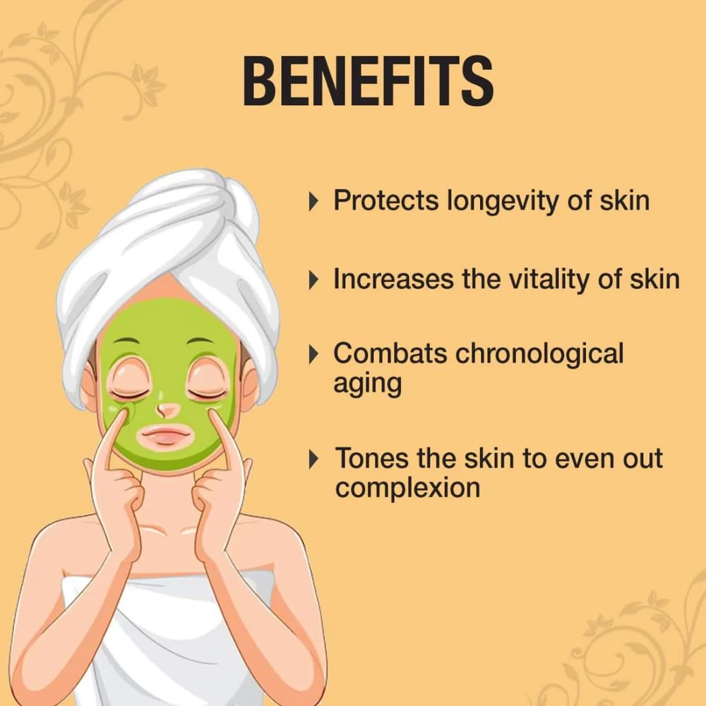 Raaga Professional Stem Cells Infused Anti Aging 6 Step Facial Kit | Evening Primrose, Swiss Apple Stem Cells | Youthful Radiance | All Skin Types (61 gm)