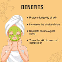Raaga Professional Stem Cells Infused Anti Aging 6 Step Facial Kit | Evening Primrose, Swiss Apple Stem Cells | Youthful Radiance | All Skin Types (61 gm)