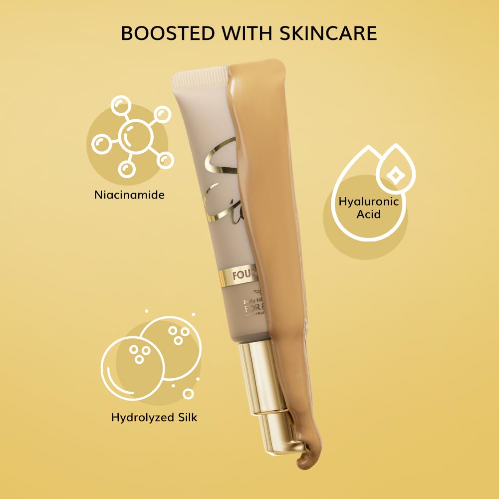 Daily Life Forever52 Sensational SPF 50+ Foundation (Mango-05, 30ML) Enriched with Hyalorinic Acid. Niacinamide and Vitamin E| Upto 12Hrs Longlasting Radiant Finish