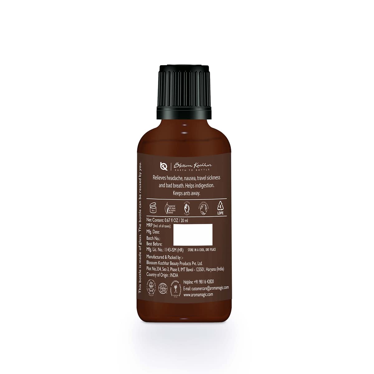 Aroma Magic Peppermint Essential Oil, 20 Ml