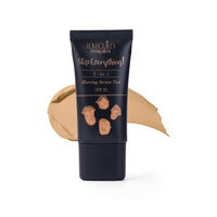 LoveChild Masaba Skip Everything 4-in-1 Blurring Serum Skin Tint, Primer, Moisturizer, Sunscreen & Foundation in One, Seamless Coverage With SPF 20, Lonely Lioness (Natural Buff) 30ml