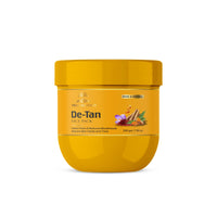 Veda Harvest De-Tan Face Mask | Face pack for glowing skin | Open pores | Dark Spots | Blackheads | Instant Brightening | 200gm