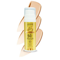 Jaquline USA Lumi Glo Tinted Illuminating Sunscreen SPF-50 & PA++++ | Dermatologically Tested | Benzophenone Free | 30ml