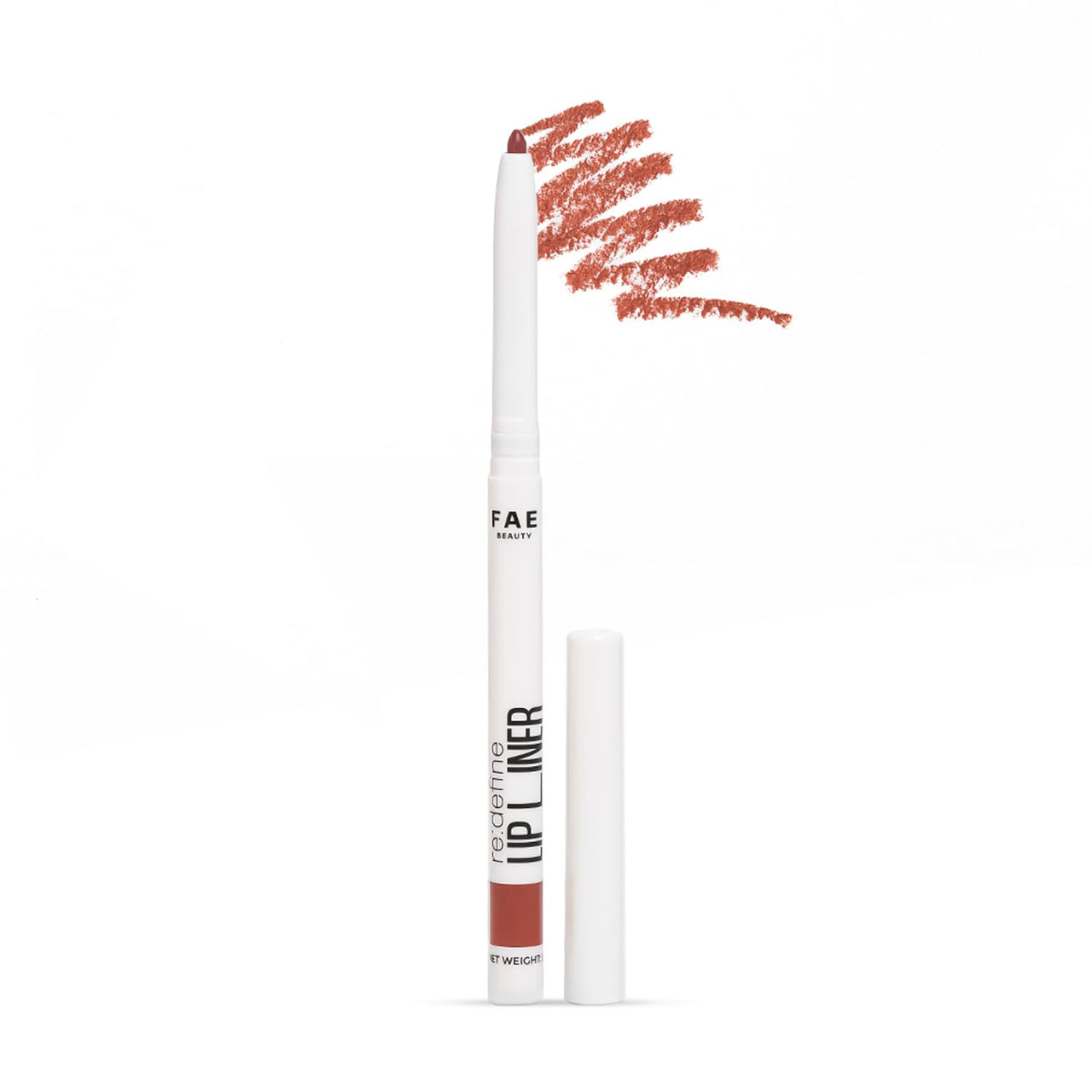 FAE Beauty Re:Define Lip Liner |Long-Lasting | Matte | Non-drying | Transferproof & Smudgeproof | Enriched with Vitamin E & Almond Oil | Shade - Headline