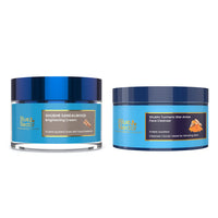 Blue Nectar Brightning Sandalwood Cream Women and Turmeric Face Ubtan