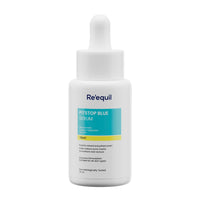 RE' EQUIL Pitstop Blue Copper Peptide Serum, Repairs Acne Scars & Pitted Marks, Evens Skin Tone & Reduces Blemishes, For All Skin Types, 25 Ml