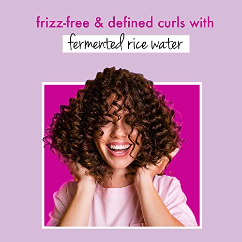 Love Beauty & Planet Love Beauty And Planet Rice Water & Angelica Seed Oil Silicone-Free Curl & Waves Leave-In|| No Parabens|| No Dyes|| Angelica Essential Oil|| Floral, 200Ml, 1 Count