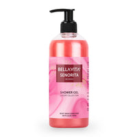 Bella Vita Luxury CEO MAN Body Wash Refreshing Shower Gel for Deep Cleansing, Hydrating & Moisturising Skin with Aloe Vera and Charcoal Powder 500 ML