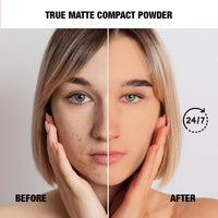 SHOPAAREL True Matte Compact Powder that Protects Skin from Sun, Absorbs Oil, Sweat and helps you to stay fresh (05)