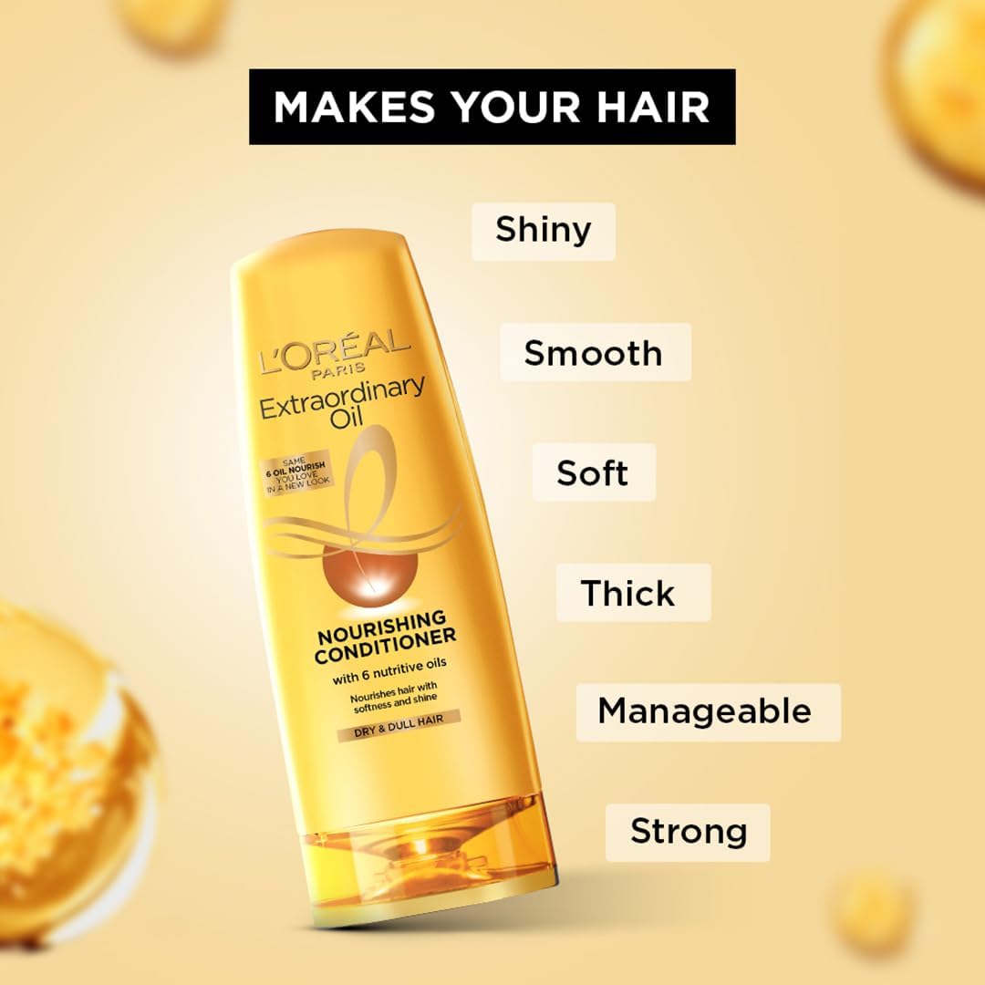L'Oreal Paris Extraordinary Oil Nourishing Conditioner For Dry & Dull Hair, 71.5ml