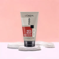 L'Oreal Paris Studio Line Natural Clear Gel Normal Strength 150ml (Matt & Messy No. 8)