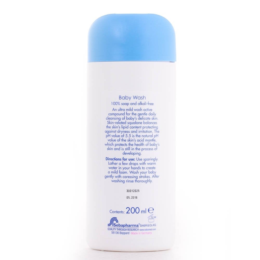 Sebamed Baby (Children) Shampoo 150ml & Baby Wash Extra Soft, 200ml Combo