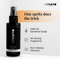 KERRATO HAIR FIBRES Unisex Water Resistant Locking Spray for All Hair Building Fibers (40ml) | Strong Hold All Day | Fiber Holding Spray(Pack of 1)
